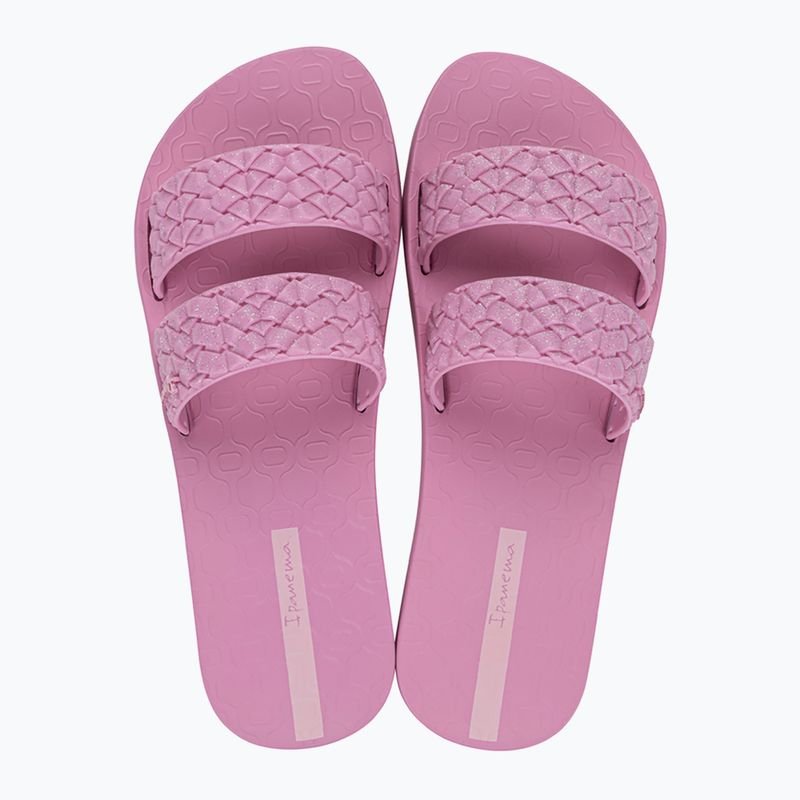 Moteriškos šlepetės Ipanema Renda II pink/pink/glitter pink 2