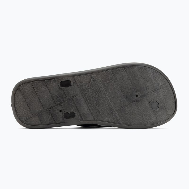 Vyriškos šlepetės per pirštą RIDER Impulse Graphic dark grey/black/red 4
