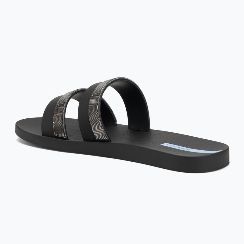 Moteriškos šlepetės Ipanema Mesh Slide black/blue 3