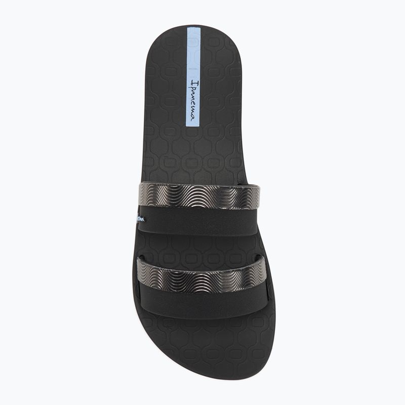 Moteriškos šlepetės Ipanema Mesh Slide black/blue 5