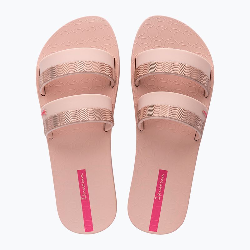 Moteriškos šlepetės Ipanema Mesh Slide pink/pink/rose 2
