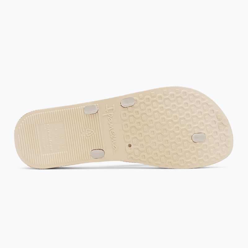 Moteriškos šlepetės per pirštą Ipanema Bossa Soft V beige/light beige 4