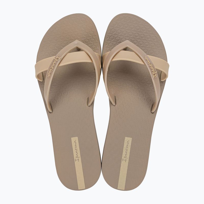 Ipanema Kirei beige/metallic beige moteriškos basutės 2