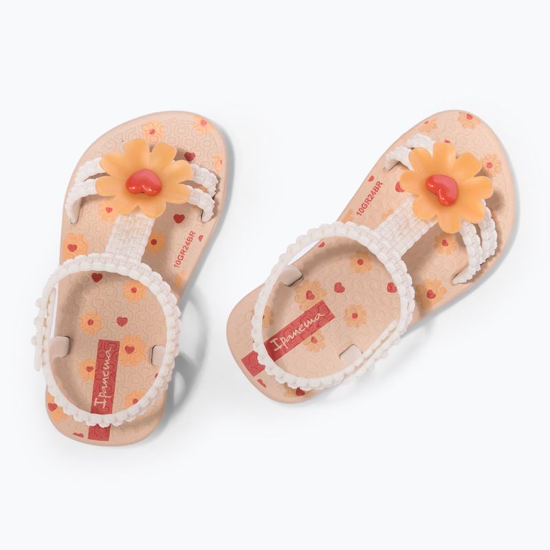 "Ipanema Daisy Baby" smėlio, smėlio ir oranžinės spalvos sandalai 3
