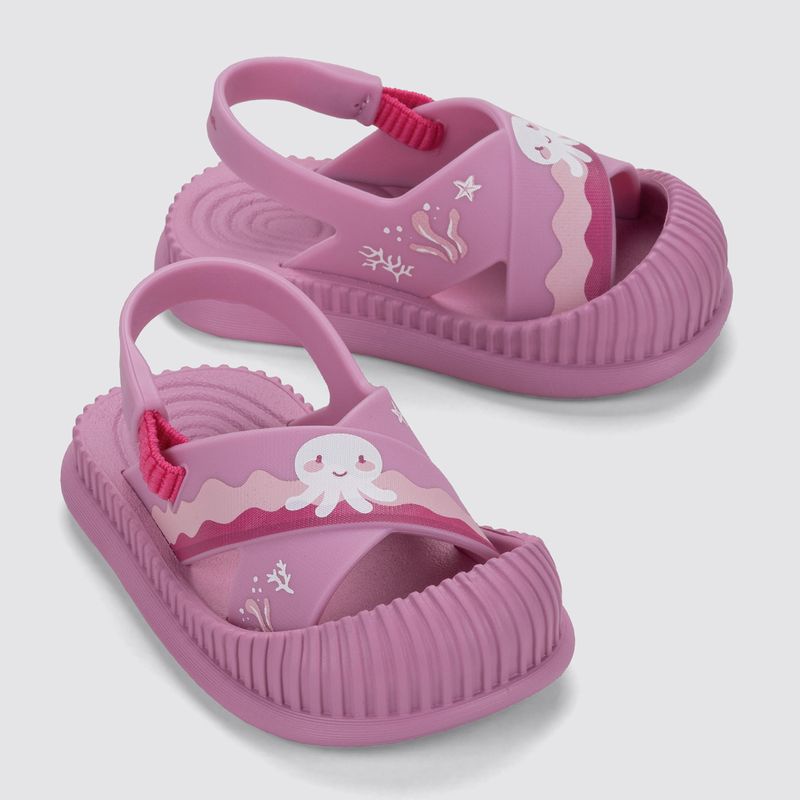 "Ipanema Fun Sea Baby" rausvi/rožiniai sandalai 3