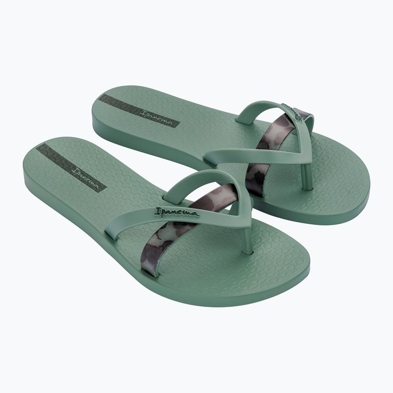 Moteriškos šlepetės per pirštą Ipanema Kirei Chic green