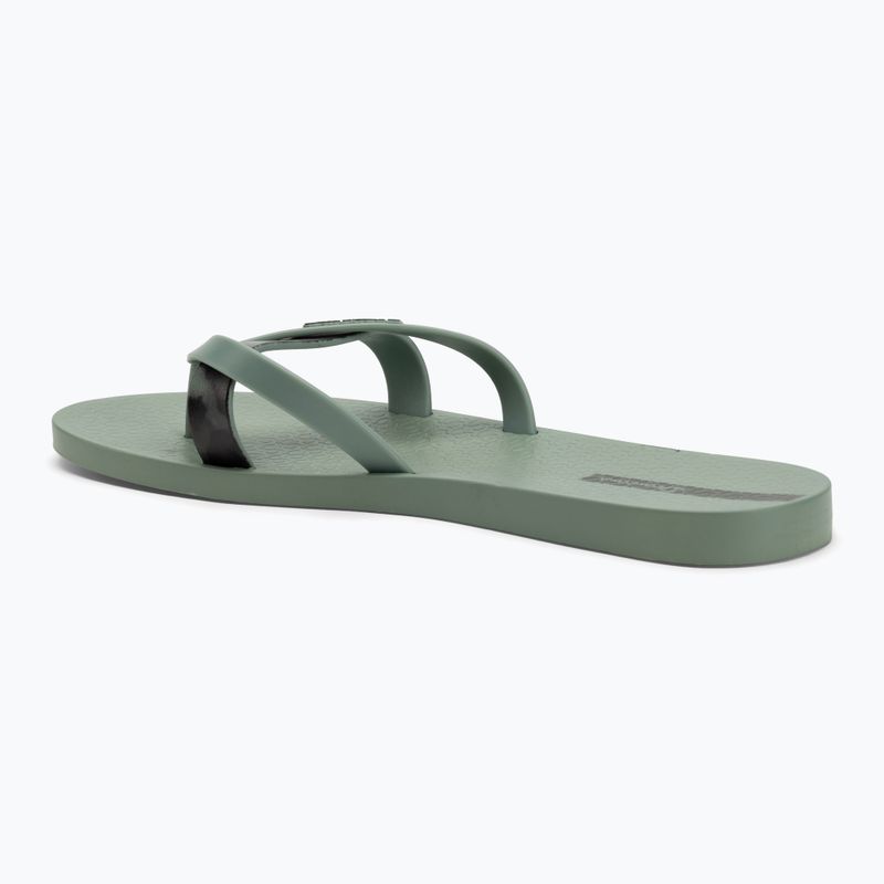 Moteriškos šlepetės per pirštą Ipanema Kirei Chic green 3
