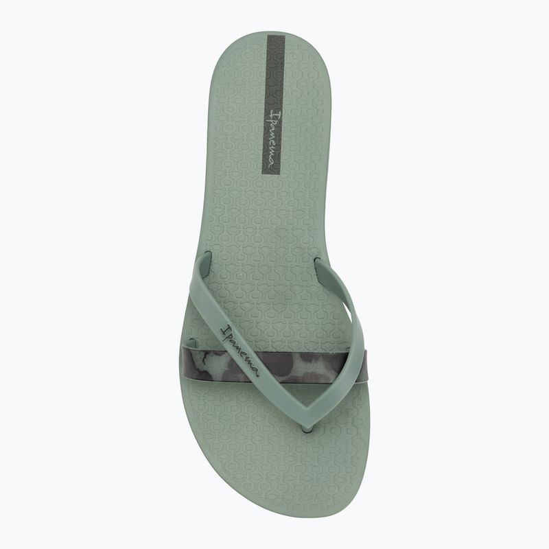 Moteriškos šlepetės per pirštą Ipanema Kirei Chic green 5