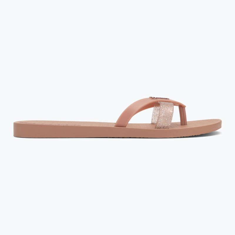 Moteriškos šlepetės per pirštą Ipanema Kirei Chic pink/glitter/red 2