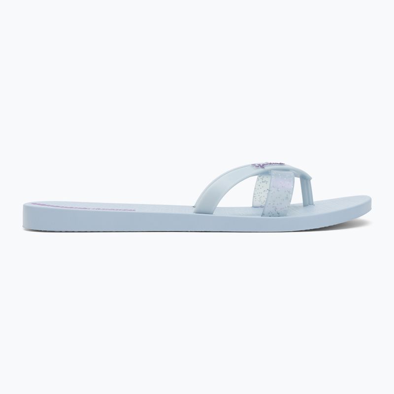Moteriškos šlepetės per pirštą Ipanema Kirei Chic blue/pearly blue 2