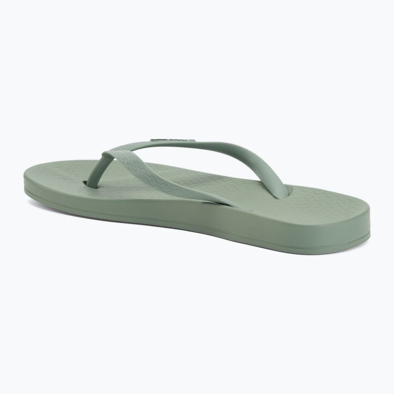 Moteriškos šlepetės per pirštą Ipanema Anat Colors green 3