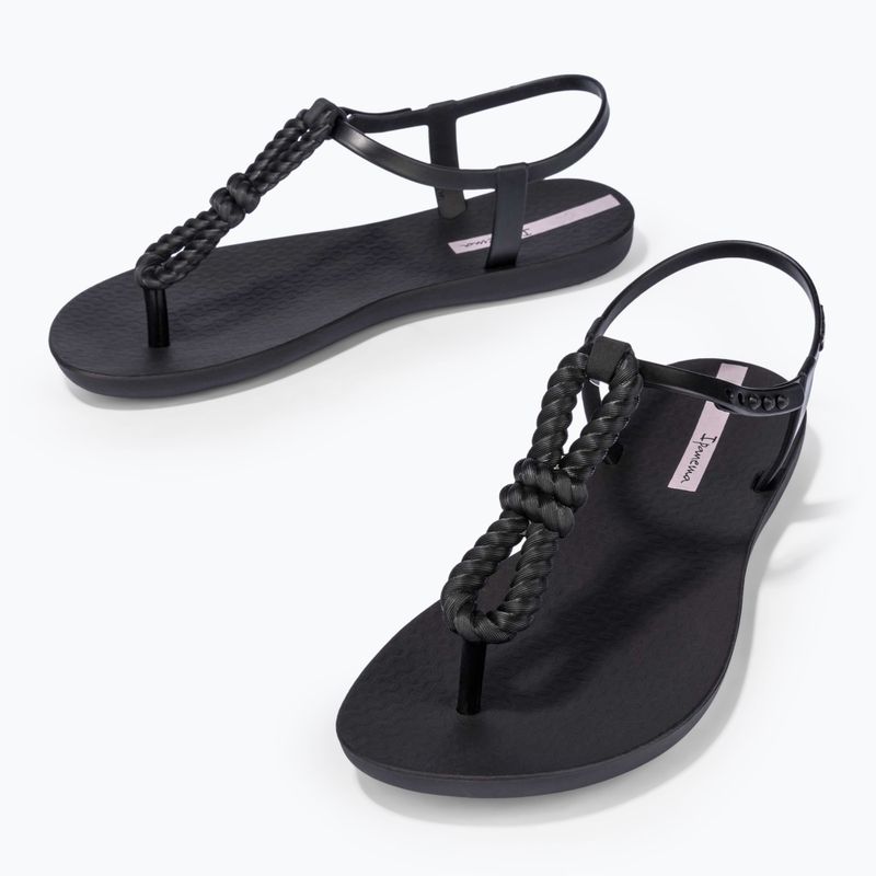 Ipanema Class Infinity black/black/lilac moteriški sandalai 3