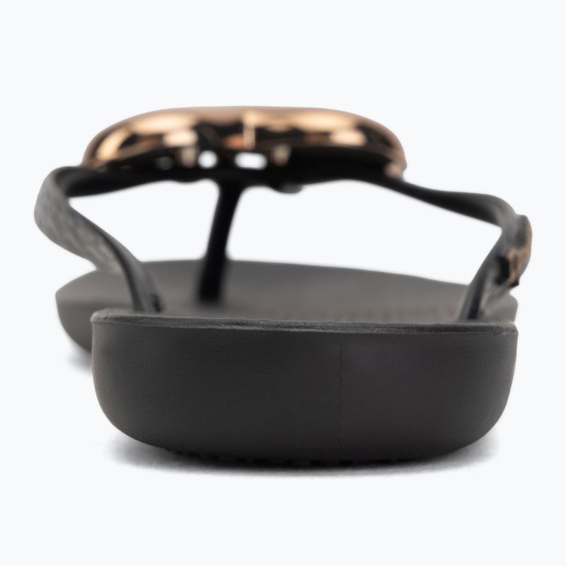 Moteriškos šlepetės per pirštą Ipanema Maxi Fashion black/bronze 6