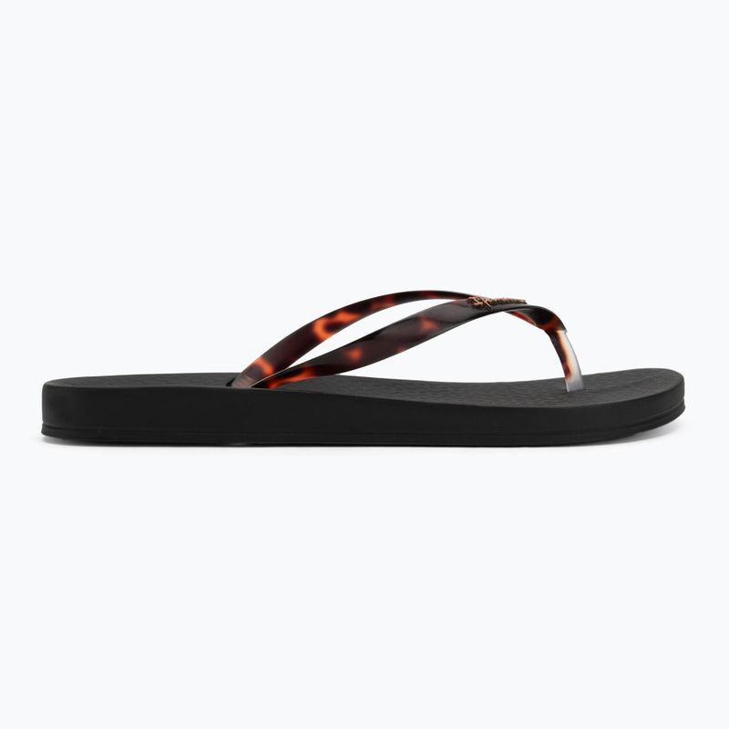 Moteriškos šlepetės per pirštą Ipanema Anat Connect II black/clear 2