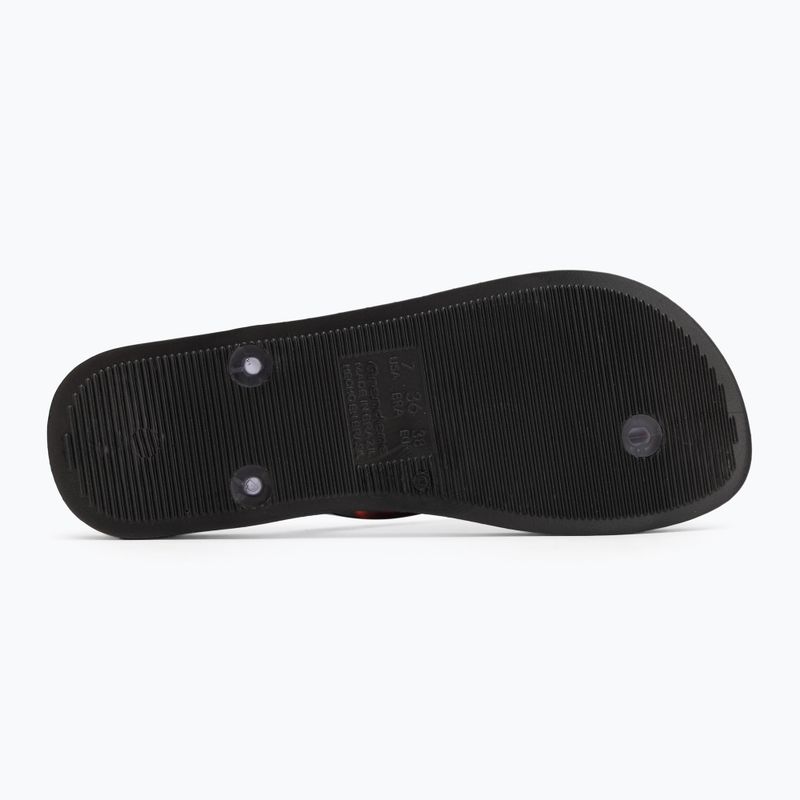 Moteriškos šlepetės per pirštą Ipanema Anat Connect II black/clear 4