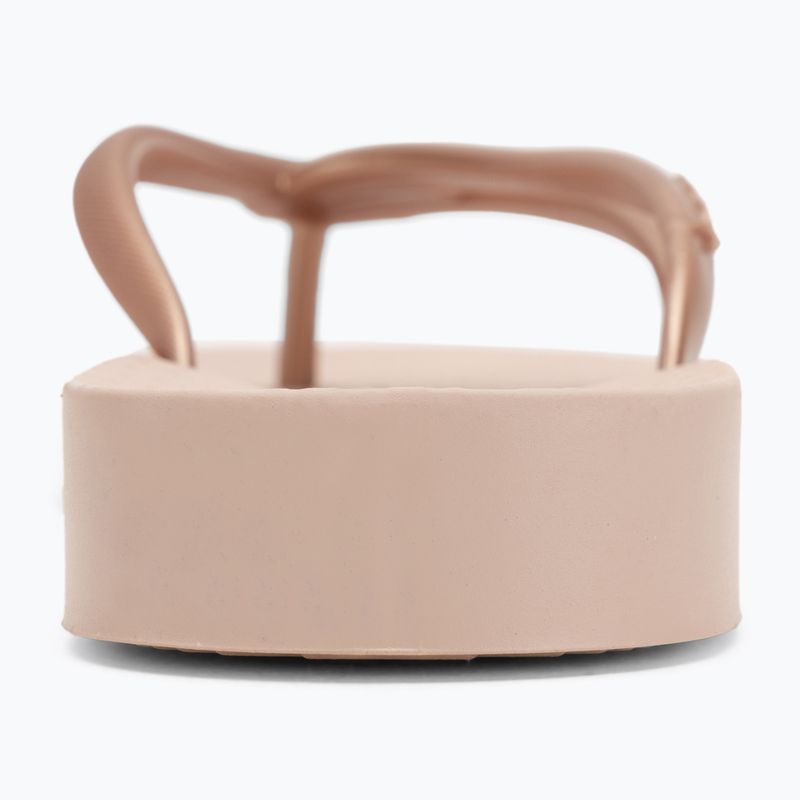 Moteriškos šlepetės per pirštą Ipanema Comfy pink/metallic pink 6