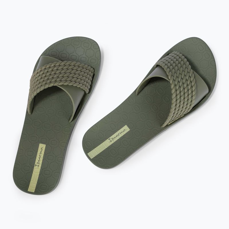 Moteriškos šlepetės Ipanema Street II dark green /green 3