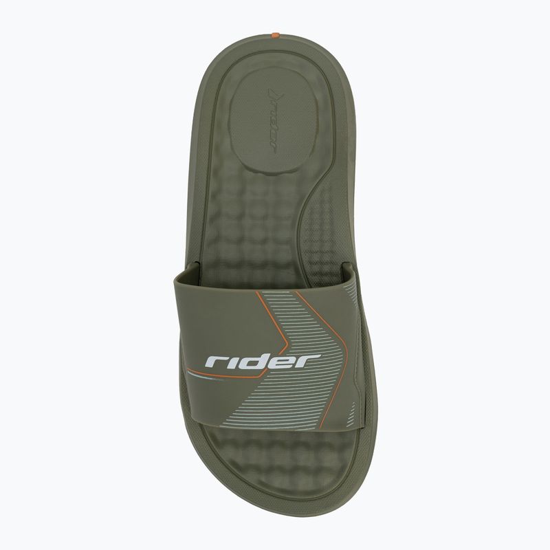 Vyriškos šlepetės RIDER Step Slide green/green/white 5