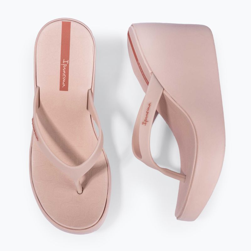 Moteriškos šlepetės per pirštą Ipanema High Fashion II pink/light pink 3