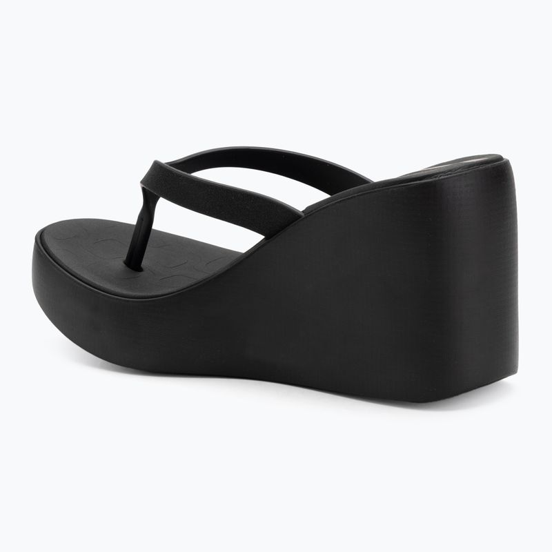 Moteriškos šlepetės per pirštą Ipanema High Fashion II black/black/beige 3
