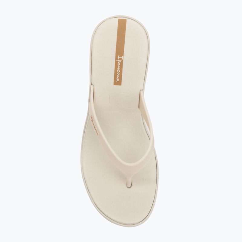 Moteriškos šlepetės per pirštą Ipanema High Fashion II beige/light beige 5