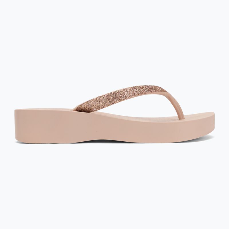Moteriškos šlepetės per pirštą Ipanema Mesh Chic Plat pink/glitter pink 2