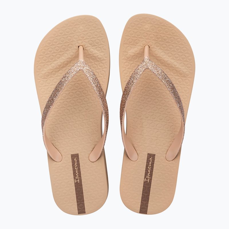 Ipanema moteriškos basutės Mesh Chic Plat beige/glitter beige 2