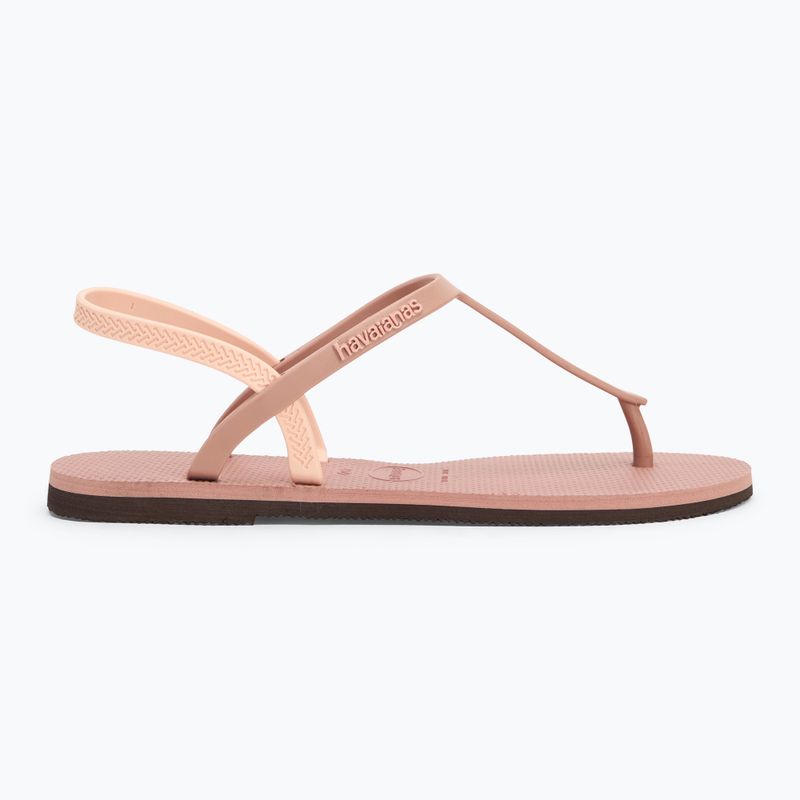 Moteriški sandalai Havaianas Paraty RJ crocus rose 2