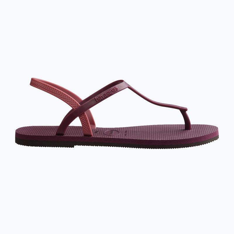 Moteriški sandalai Havaianas Paraty RJ purple soil 2