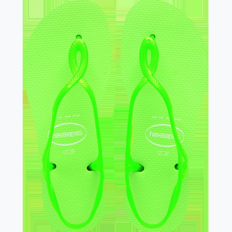 Moteriški sandalai  Havaianas Luna Neon lemon green 12