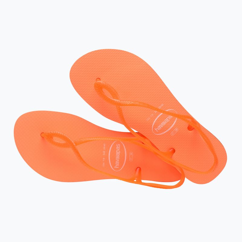 Moteriški sandalai  Havaianas Luna Neon sunset orange 11