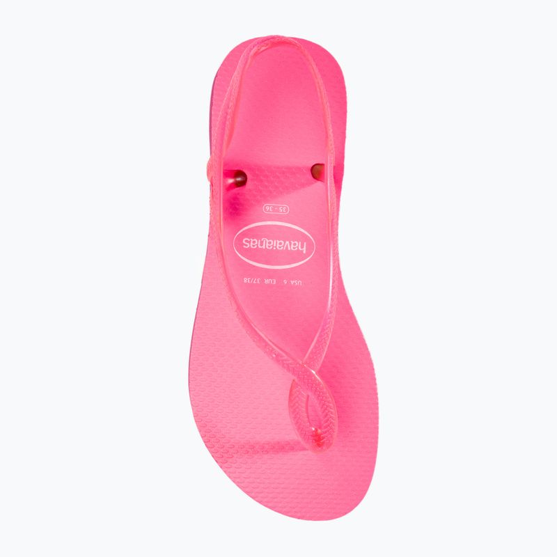 Moteriški sandalai Havaianas Luna Neon pink flux 5