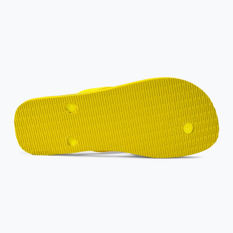 Šlepetės per pirštą Havaianas Brasil Logo Neon citrus yellow / citrus yellow 5