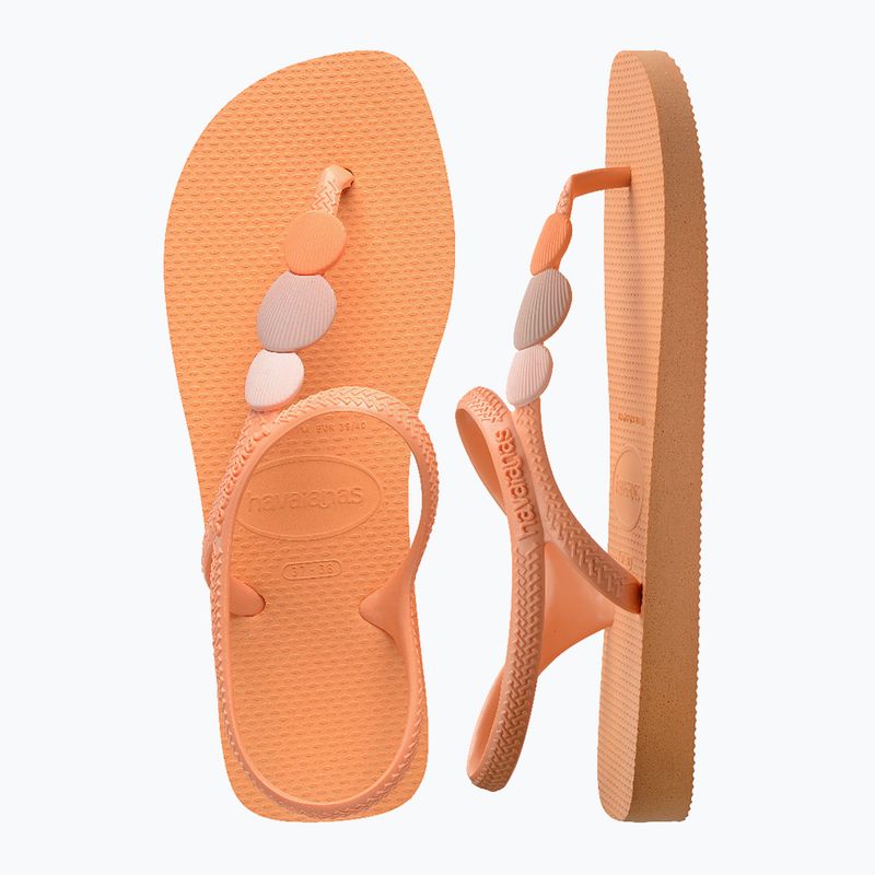 Moteriškos basutės Havaianas Flash Urban Plus peach 5