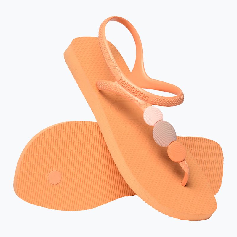 Moteriškos basutės Havaianas Flash Urban Plus peach 6