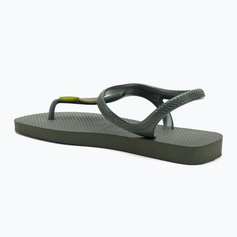Moteriškos basutės Havaianas Flash Urban Plus olive green 3