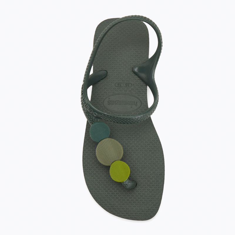 Moteriškos basutės Havaianas Flash Urban Plus olive green 5