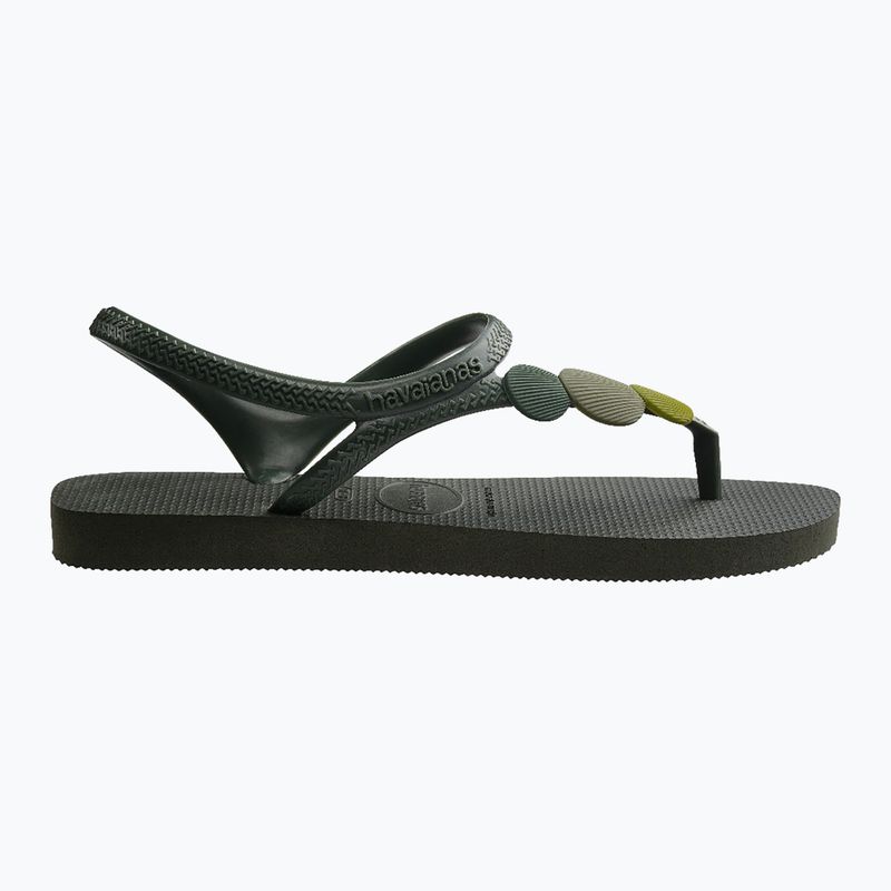Moteriškos basutės Havaianas Flash Urban Plus olive green 3