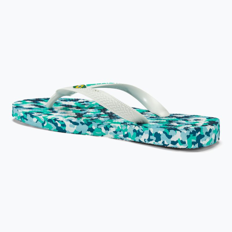 Šlepetės per pirštą Havaianas Brasil Tech II lavender blue 3