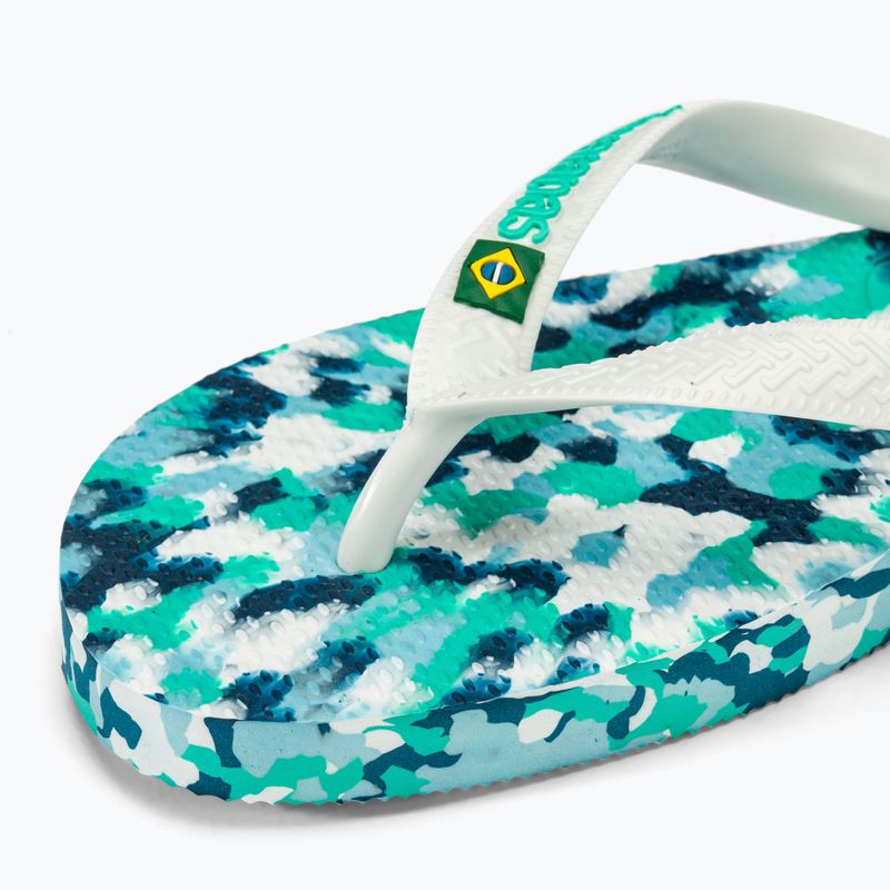 Šlepetės per pirštą Havaianas Brasil Tech II lavender blue 7