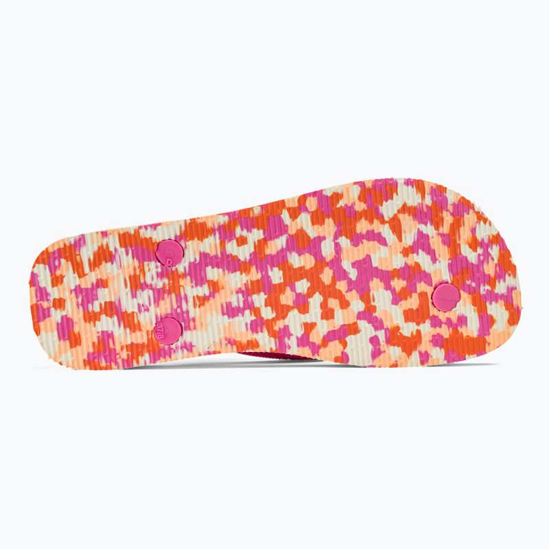 Šlepetės per pirštą Havaianas Brasil Tech II pink flux 4