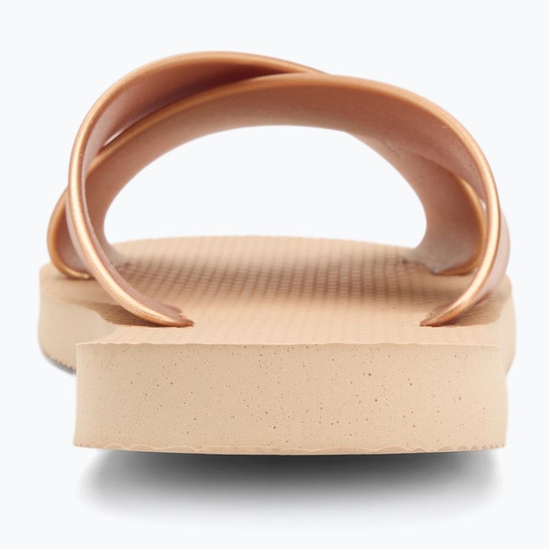 Moteriškos šlepetės Havaianas Aqua Metallic golden 6