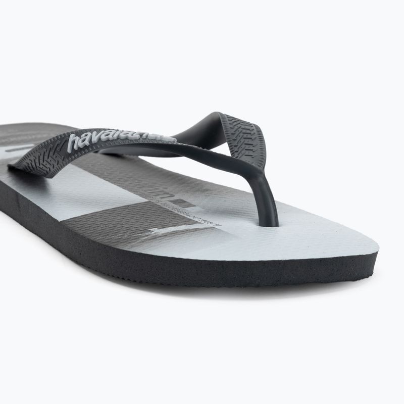 Vyriškos šlepetės per pirštą Havaianas Top Surfer I new graphite 7