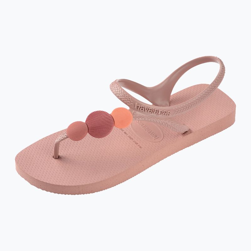 Moteriškos basutės Havaianas Flash Urban Plus crocus / rose retro / pink 2