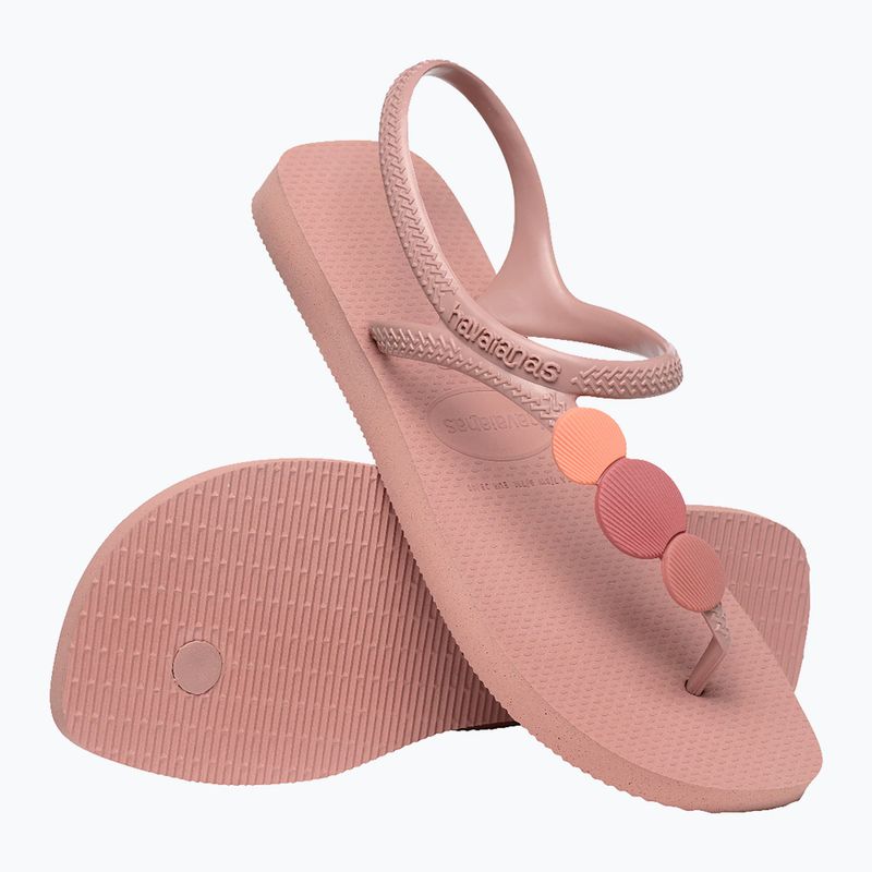 Moteriškos basutės Havaianas Flash Urban Plus crocus / rose retro / pink 6