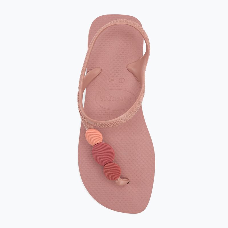 Moteriškos basutės Havaianas Flash Urban Plus crocus / rose retro / pink 5
