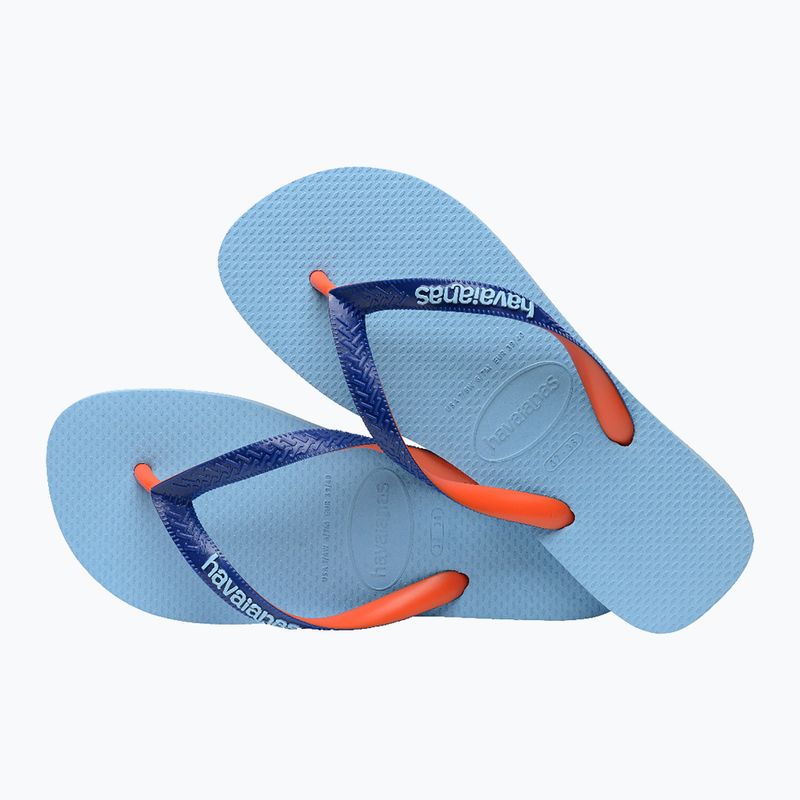 Šlepetės per pirštą Havaianas Top Mix lavender blue 6