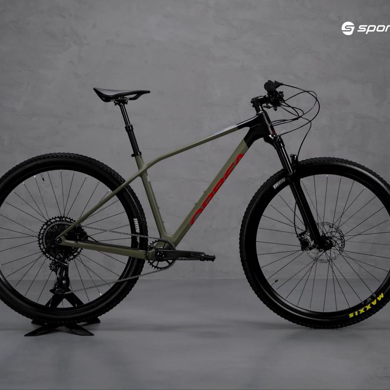 Orbea Alma M50-Eagle žalias kalnų dviratis M22116L5 16