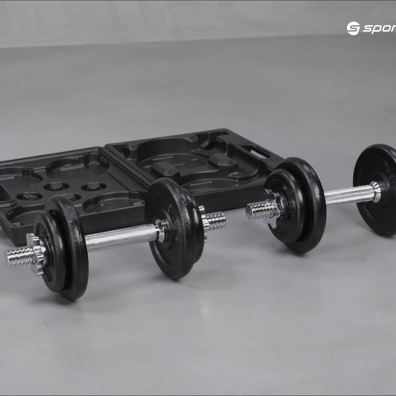 XTREXO 20 kg hantelių rinkinys DK20 19