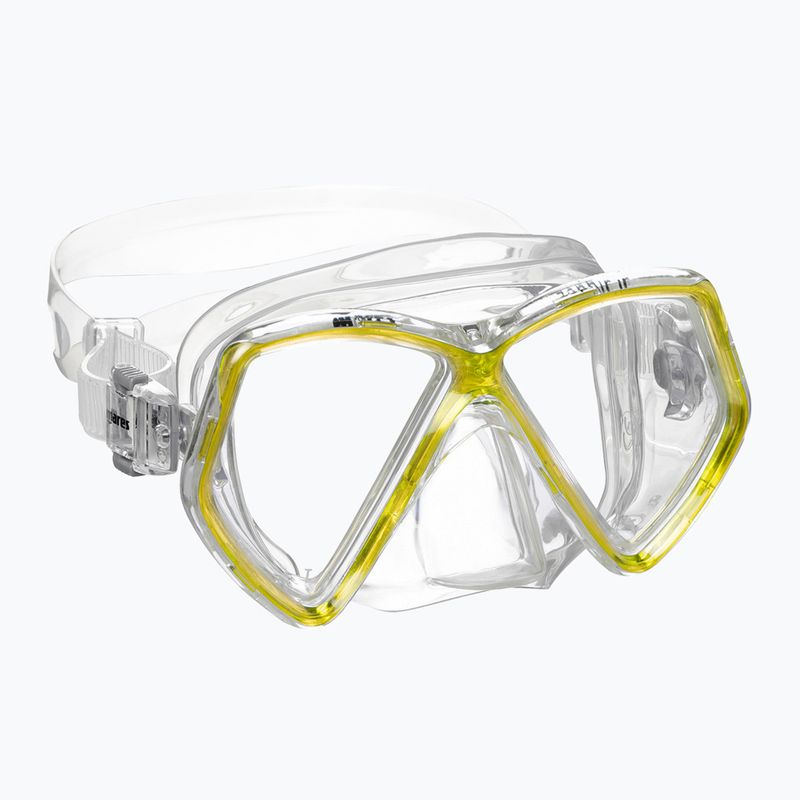 Vaikiškas paviršinio nardymo rinkinys Mares Combo Zephir Junior yellow/clear 2